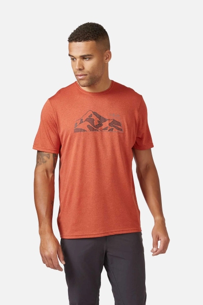 Męska koszulka Mantle Mountain Tee Rab